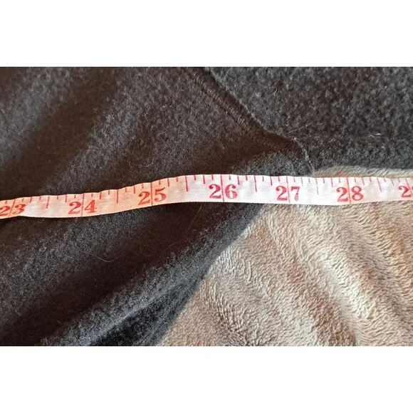 We the Free People Blouse Women's Size Large Black Run to You Tee Long Sleeve - Picture 7 of 11